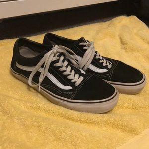 Black and White Old Skool Vans